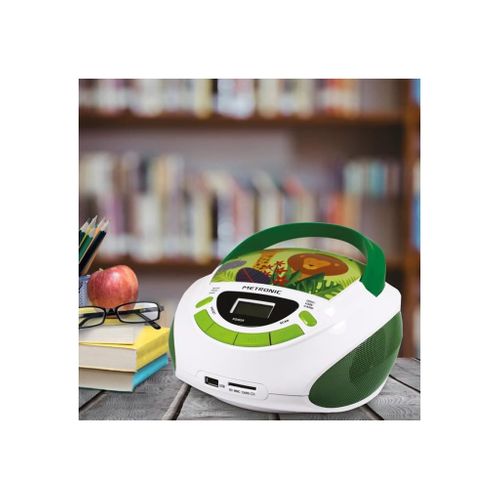 Lecteur Cd Mp3 Jungle Enfant Avec Port USB