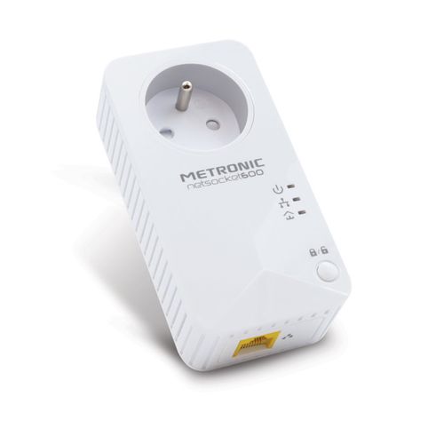 Prise Cpl Netsocket 600 Avec Prise Gigogne - Réseau - Logiciel BUT