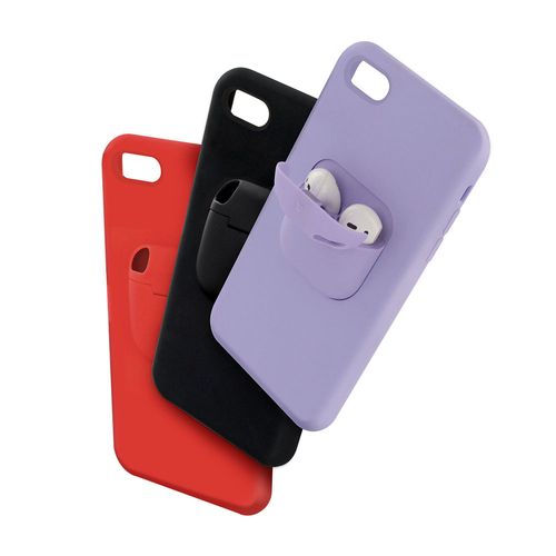 Coque Semi-rigide Ultimate Soft Touch 2-en-1 Pour iPhone 7/8/se 2020 - Lavande