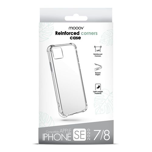 Coque Semi-rigide Renforcée Pour iPhone 7/8/se 2020 - Transparente