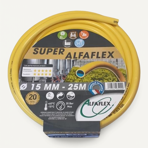 Tuyau D'arrosage Diamètre 15mm Longueur 50m Super - Alfaflex - Afsup15050