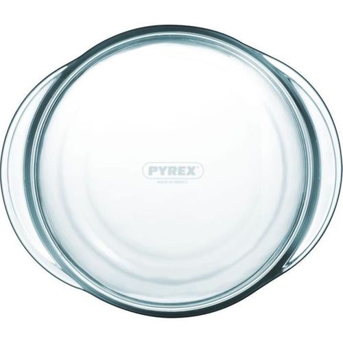 Lot De 2 Cocottes Rondes En Verre Borosilicaté 1,6 L D.27 Cm