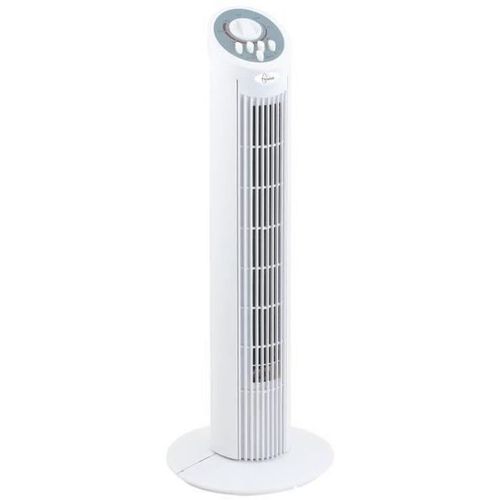 Dakota - Ventilateur Colonne H74cm 50w Blanc Oscillant