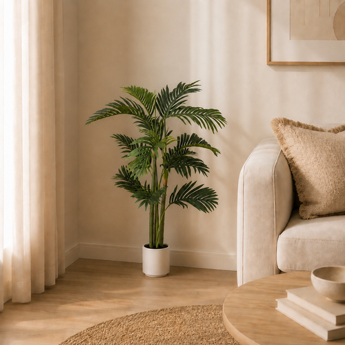 Palmier Artificiel Pot Blanc 110cm