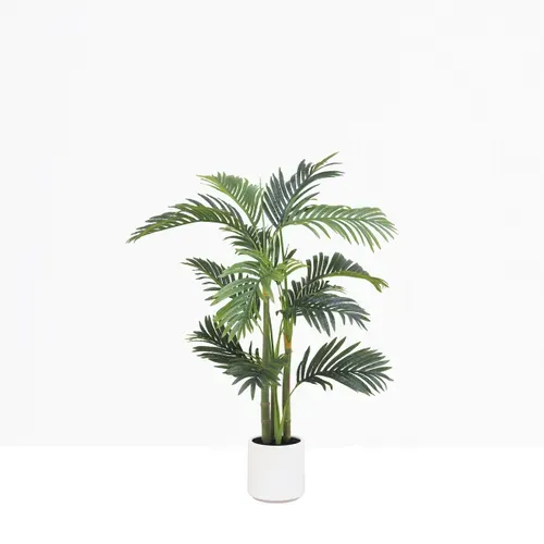 Palmier Artificiel Pot Blanc 110cm