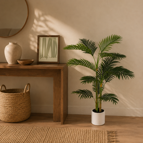 Palmier Artificiel Pot Blanc 110cm
