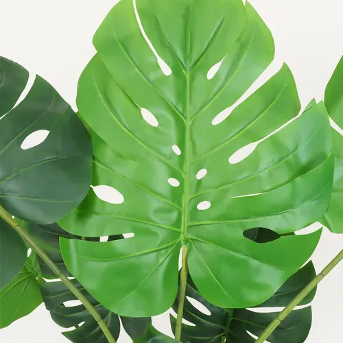 Monstera Artificiel Toucher Naturel 120cm