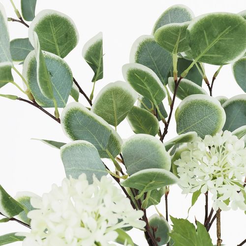 Eucalyptus Artificiel En Tige 92cm Effet Blanchi Lot De 2