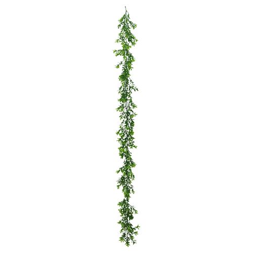 Guirlande de buit H. 130 cm  Vert vue de face