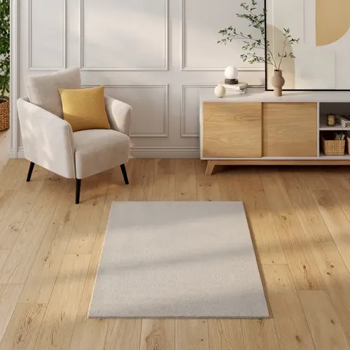 Tapis 100x150 cm MICRO Ecru vue d'ambiance 1
