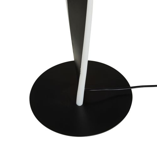 Lampadaire LED droit H. 140 cm TWIST Noir vue accessoires