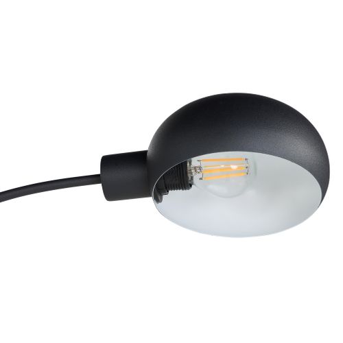 Lampadaire en métal H. 190 cm ROMA Noir vue détaillée