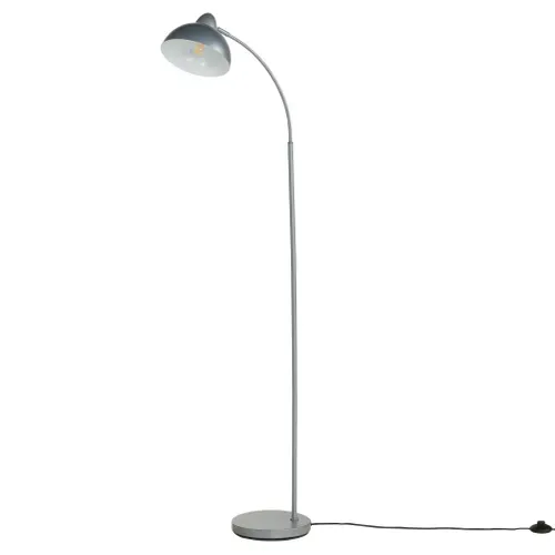 Lampadaire arc H. 154 cm MIRA Argent
