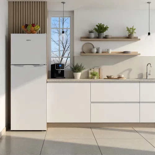 Réfrigérateur 2 portes FAR  DPG1325EW G 132L vue d'ambiance 1