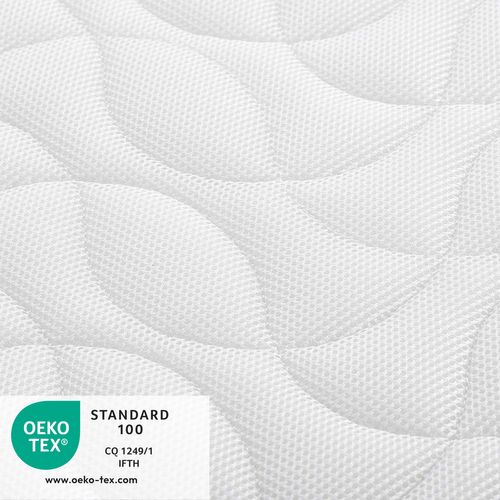 Matelas Bébé Confort+ 70x140cm - Ultra Ventilé - Déhoussable - Epaisseur 14 Cm - Garantie 10ans