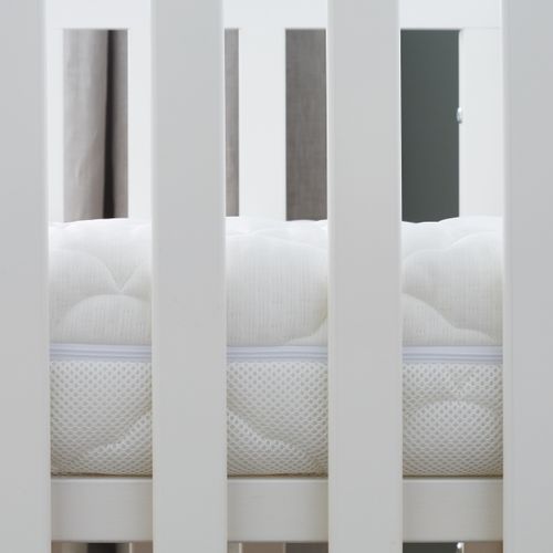 Matelas Bébé Parfait 60x120x10 Cm - Respirant L'été / Chaud L'hiver - Anti Acarien - Déhoussable
