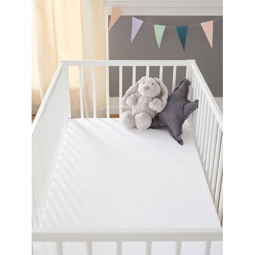 Matelas Bébé Climatisé Eté/hiver - 70x140 Cm - Epaisseur 10cm - Anti Acarien - Fabrication Francaise