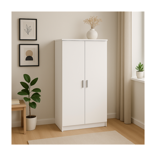 Armoire à Chaussures 2 Portes Pour 21 Paires - L54,6 Cm