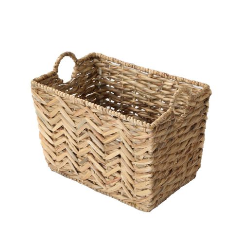 Panier Haut En Jacinthe D'eau Moyen Modèle - H32 Cm