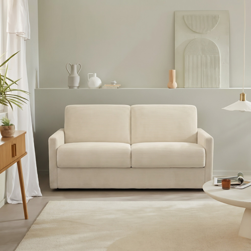 Canapé 3 Places Convertible En Lit 140x190 Cm