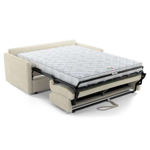 Canapé 3 Places Convertible En Lit 140x190 Cm