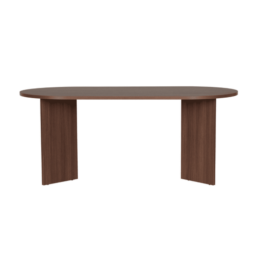 Table À Manger Avec Bords Arrondis L180 Cm