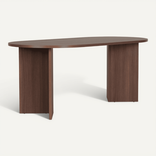 Table À Manger Avec Bords Arrondis L180 Cm