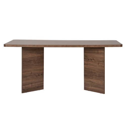 Table À Manger Avec Plateau Rectangulaire L180 Cm
