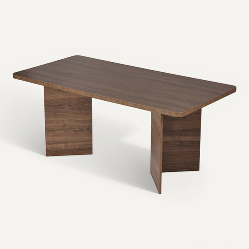 Table À Manger Avec Plateau Rectangulaire L180 Cm
