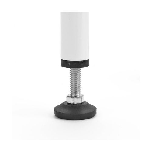 1 Pied De Liaison Métal H 13 - 22 Cm Pour Sommier Tapissier