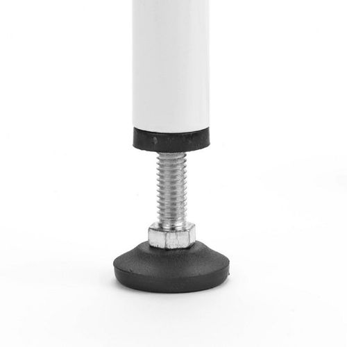 1 Pied De Liaison Métal H 13 - 22 Cm Pour Sommier Tapissier