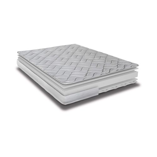 Matelas Mousse 80x190 cm MELISSA - Hauteur 13 Cm - 3 Zones - Soutien Ferme