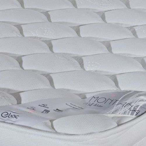 Matelas 140x190 Montana - Mousse - Hauteur 18 Cm - 3 Zones - Soutien Medium