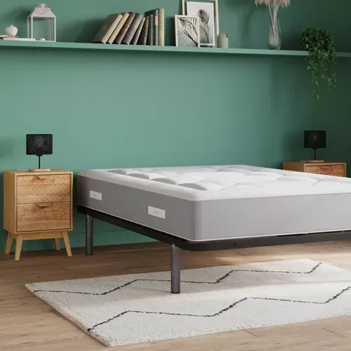 Jeu de 4 pieds cadre à lattes EBAC N°8 GRIS vue d'ambiance 1