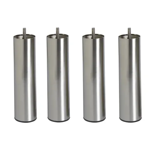 Jeu de 4 pieds brossé EBAC N°2 vue de face