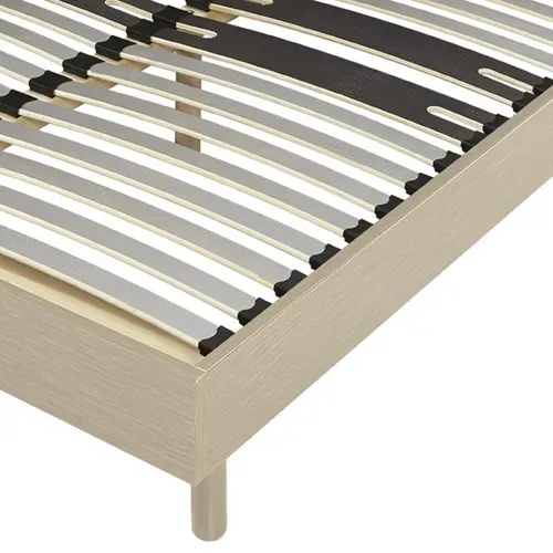 Sommier en kit 140x190 cm EBAC DECOKIT décor chêne clair vue d'ambiance 1