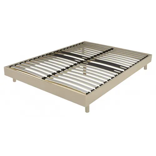 Sommier en kit 160x200 cm EBAC DECOKIT décor chêne clair