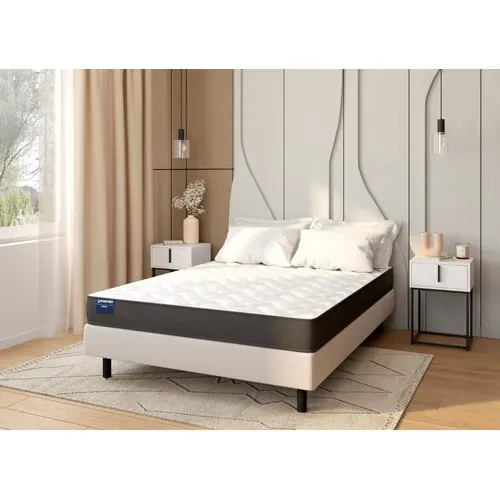 Sommier en kit 140x190 cm EBAC NEWKIT tissu lin