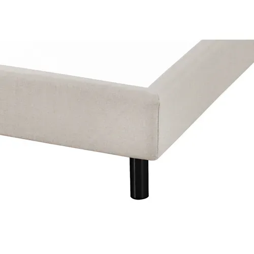 Sommier en kit 160x200 cm EBAC NEWKIT tissu lin vue détaillée