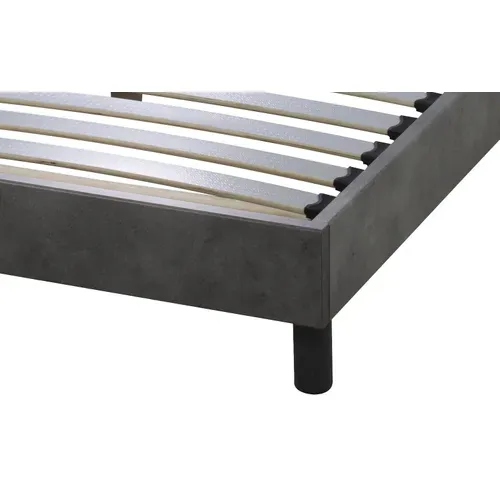 Sommier en kit 160x200 cm EBAC DECOKIT décor gris béton vue détaillée