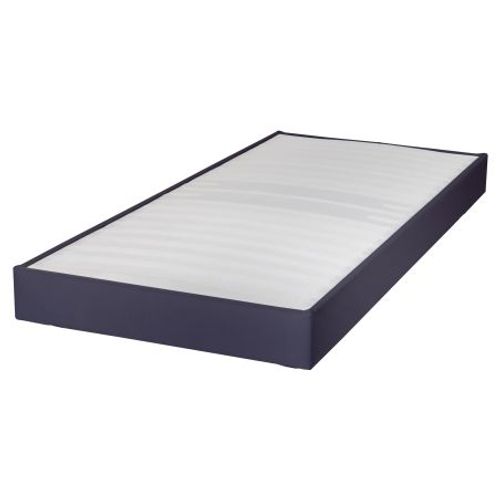 Sommier Tapissier Omega Volcan 90x190 Lattes Bois - H.15 Cm - Made In France
