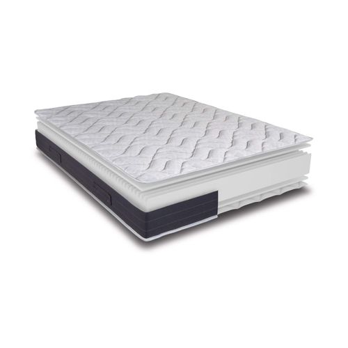 Matelas 140x190 Melior - Mousse - Hauteur 20 Cm - 3 Zones - Soutien Ferme