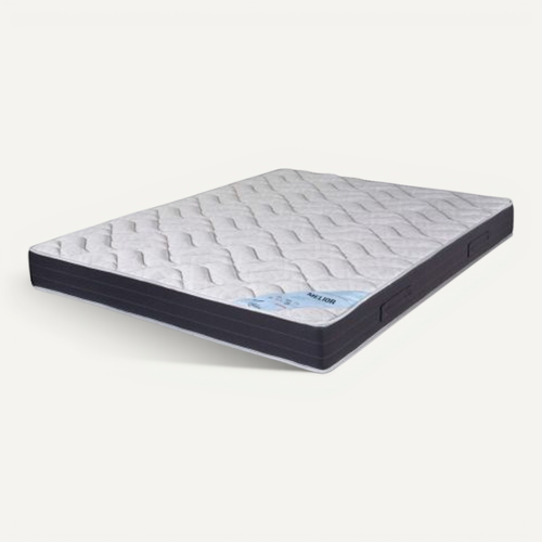 Matelas 140x190 Melior - Mousse - Hauteur 20 Cm - 3 Zones - Soutien Ferme
