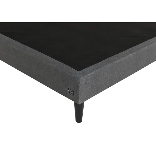 Sommier anthracite 140x190 cm EBAC PRIMO vue accessoires