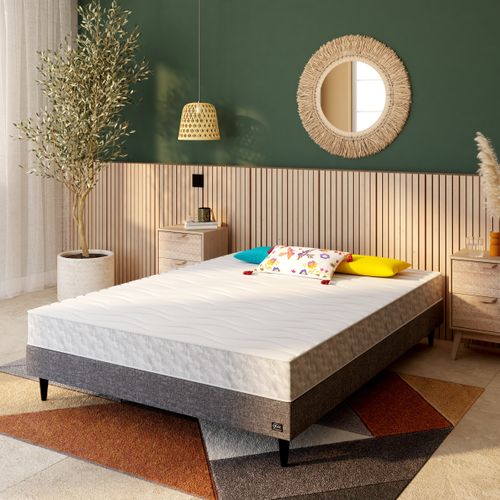 Sommier anthracite 140x190 cm EBAC PRIMO vue d'ambiance 1