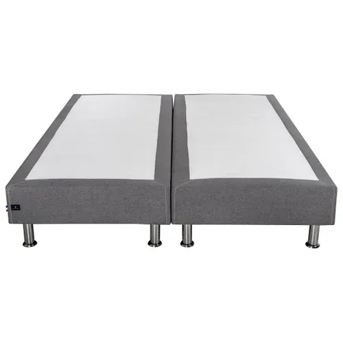 Sommier lattes 2x80x200 cm NUIT FAUBOURG MIRABEAU gris anthracite vue de face