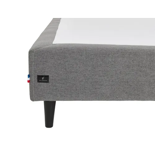 Sommier lattes 2x80x200 cm NUIT FAUBOURG MIRABEAU gris anthracite