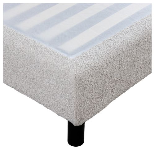 Sommier en kit 160x200 cm EBAC NEWKIT bouclette crème