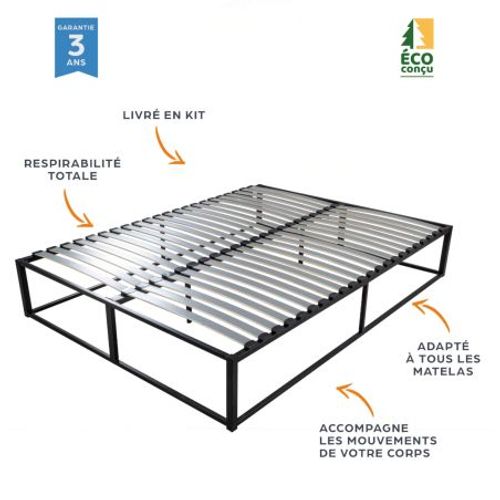 Sommier Demontable 140