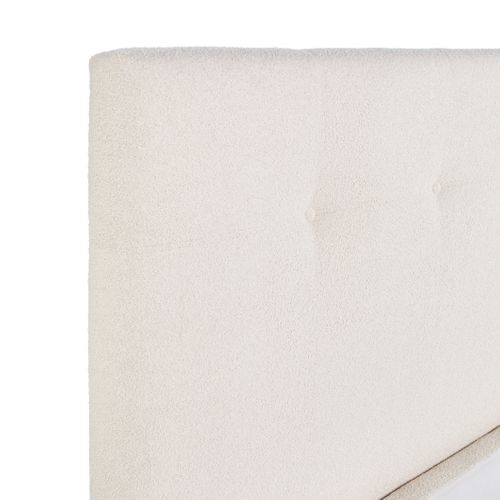 Tête de lit bouclette L.150 cm NUIT FAUBOURG LUTECE crème vue détaillée
